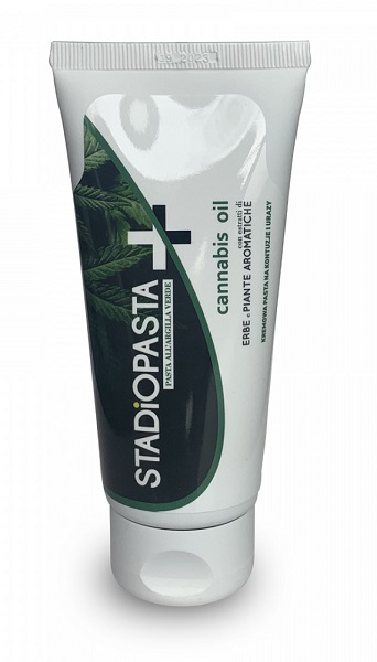STADiOPASTA PLUS kremowa maść konopna na urazy i kontuzje 100ml