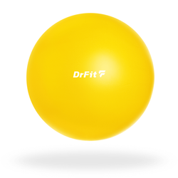 DrFit piłka do ćwiczeń i rehabilitacji ø 20 żółta