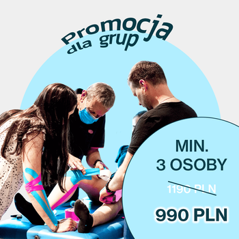 Kurs Kinesiotaping Foundations PROMOCJA DLA GRUP